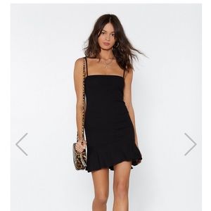 Nasty Gal Mini Black Dress